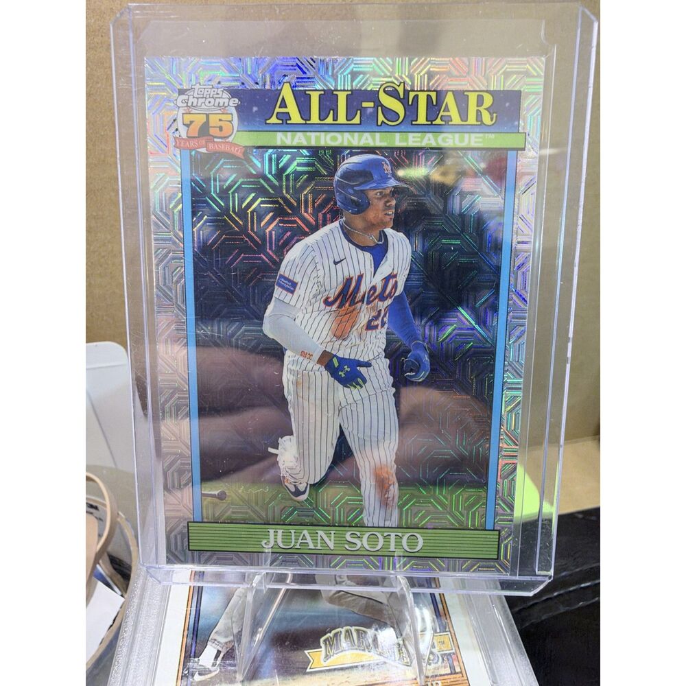 2026 Topps Chrome 1991 All-Star Juan Soto Mojo New York Mets